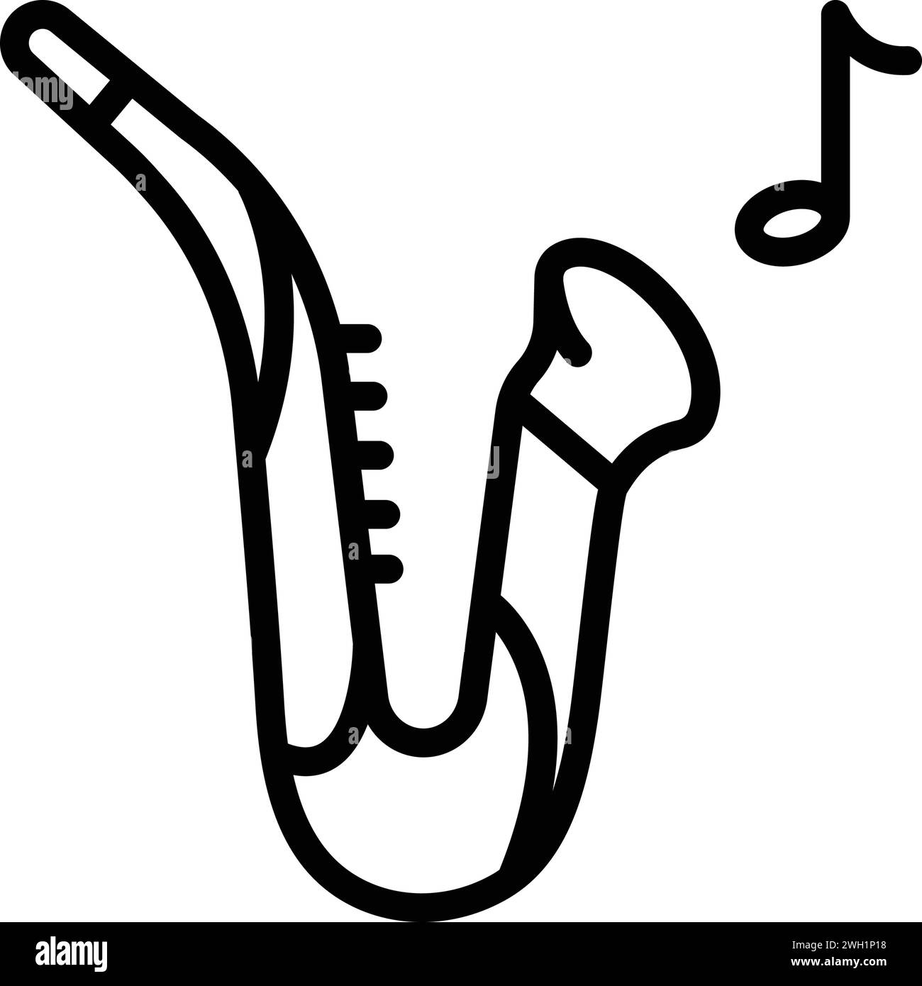 Icon for instrumental,auxiliary Stock Vector
