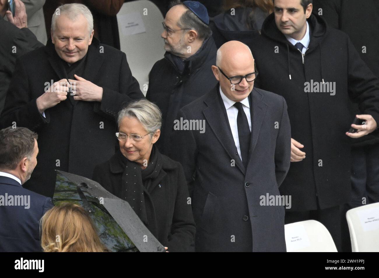 Paris, France. 07th Feb, 2024. Former Prime Minister Elisabeth Borne ...