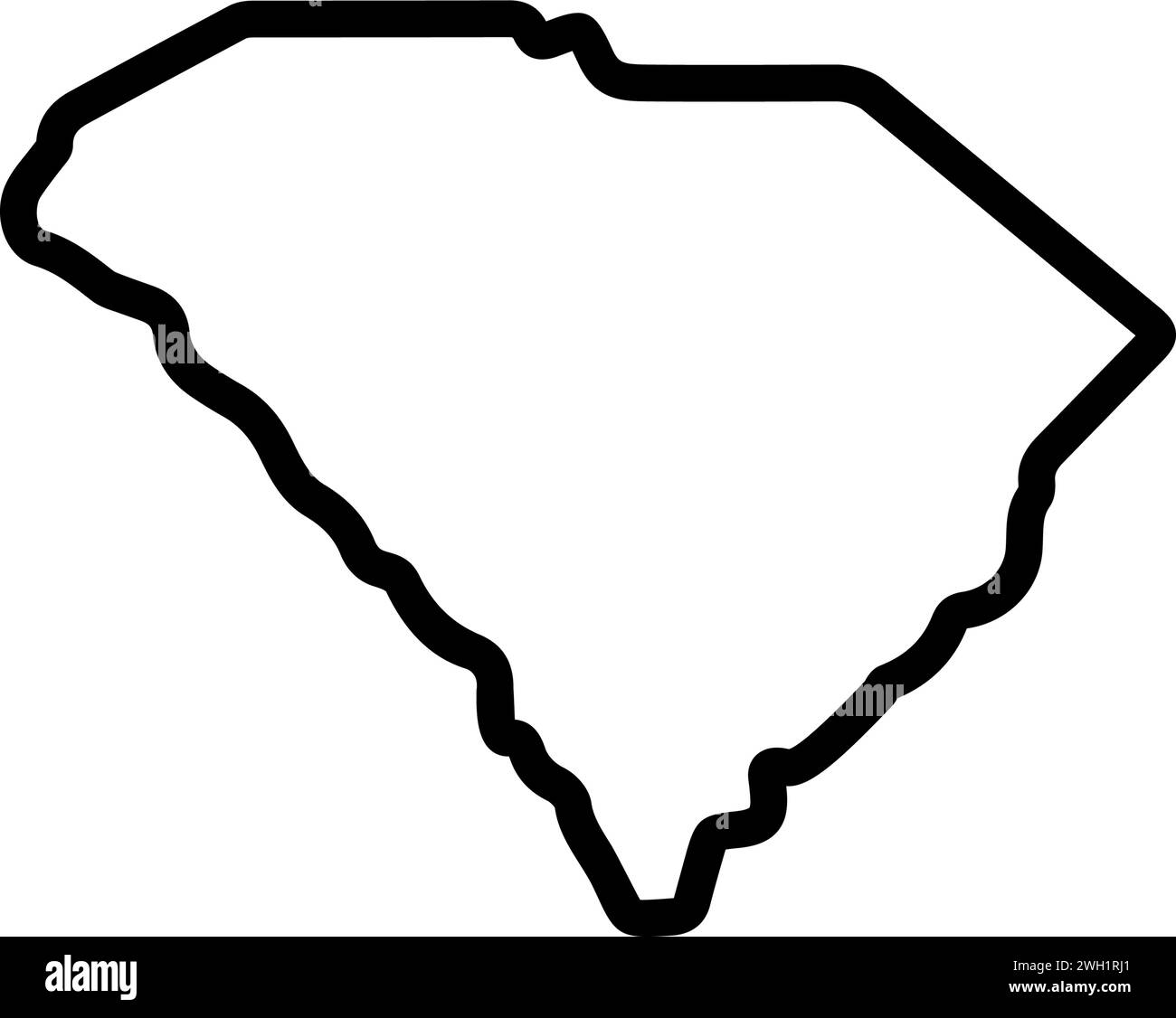 Icon for carolina,map Stock Vector Image & Art - Alamy