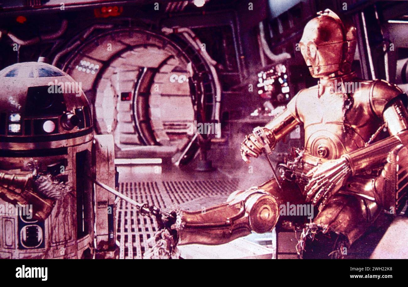 Scene from the movie The Empire Strikes Back, USA 1980 Stock Photo Alamy