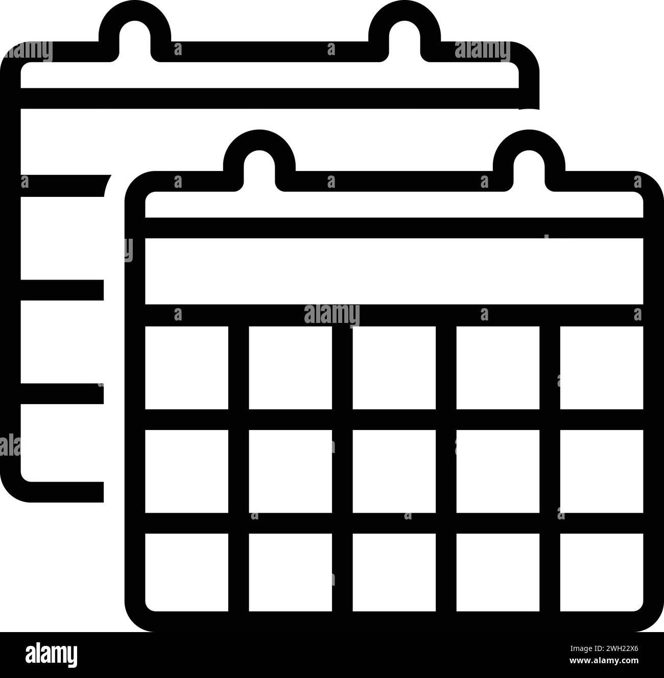 Icon for calendars,almanac Stock Vector Image & Art - Alamy