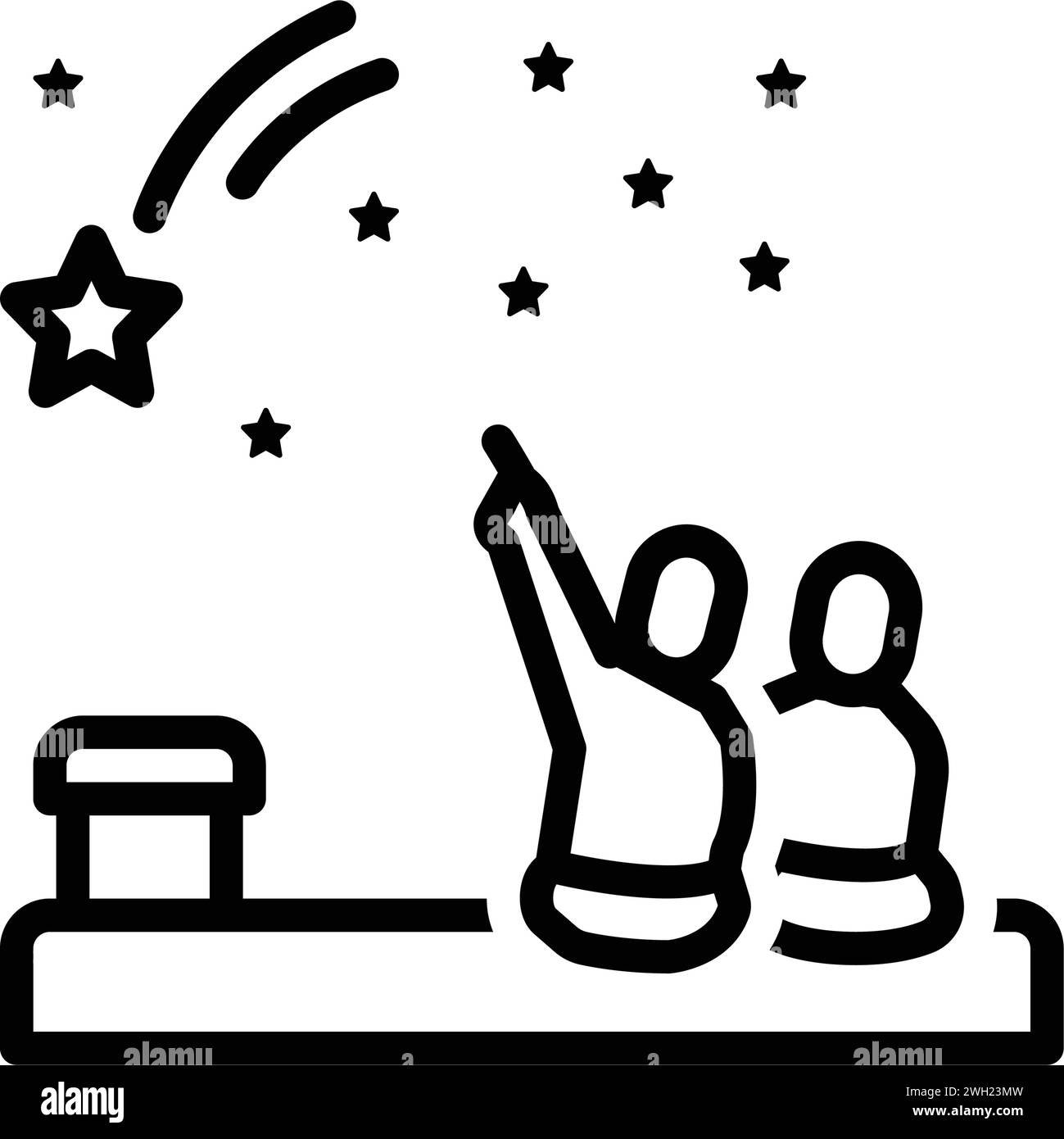 icon-for-wishes-bolide-stock-vector-image-art-alamy