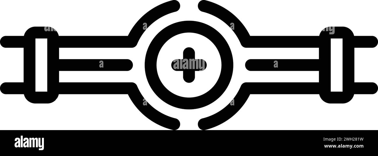 Coupling link Stock Vector Images - Alamy