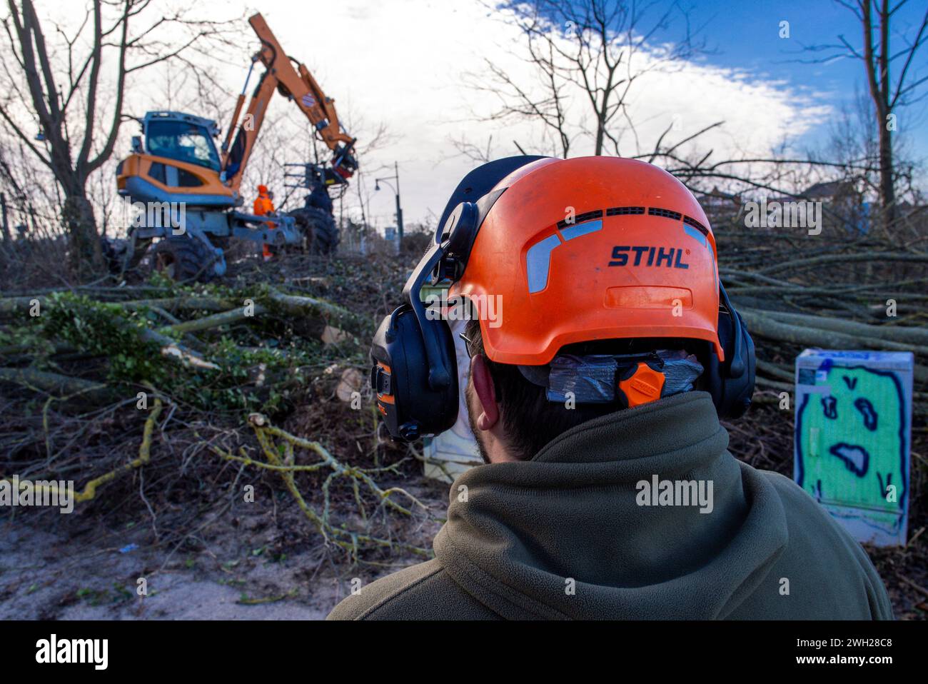 07 February 2024, MecklenburgWestern Pomerania, Rostock The first
