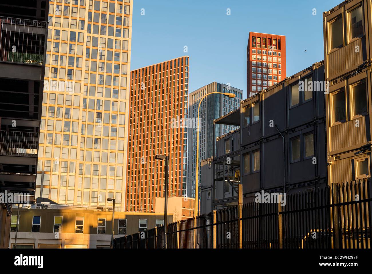 Vauxhall residential property development, London, England, UK Stock