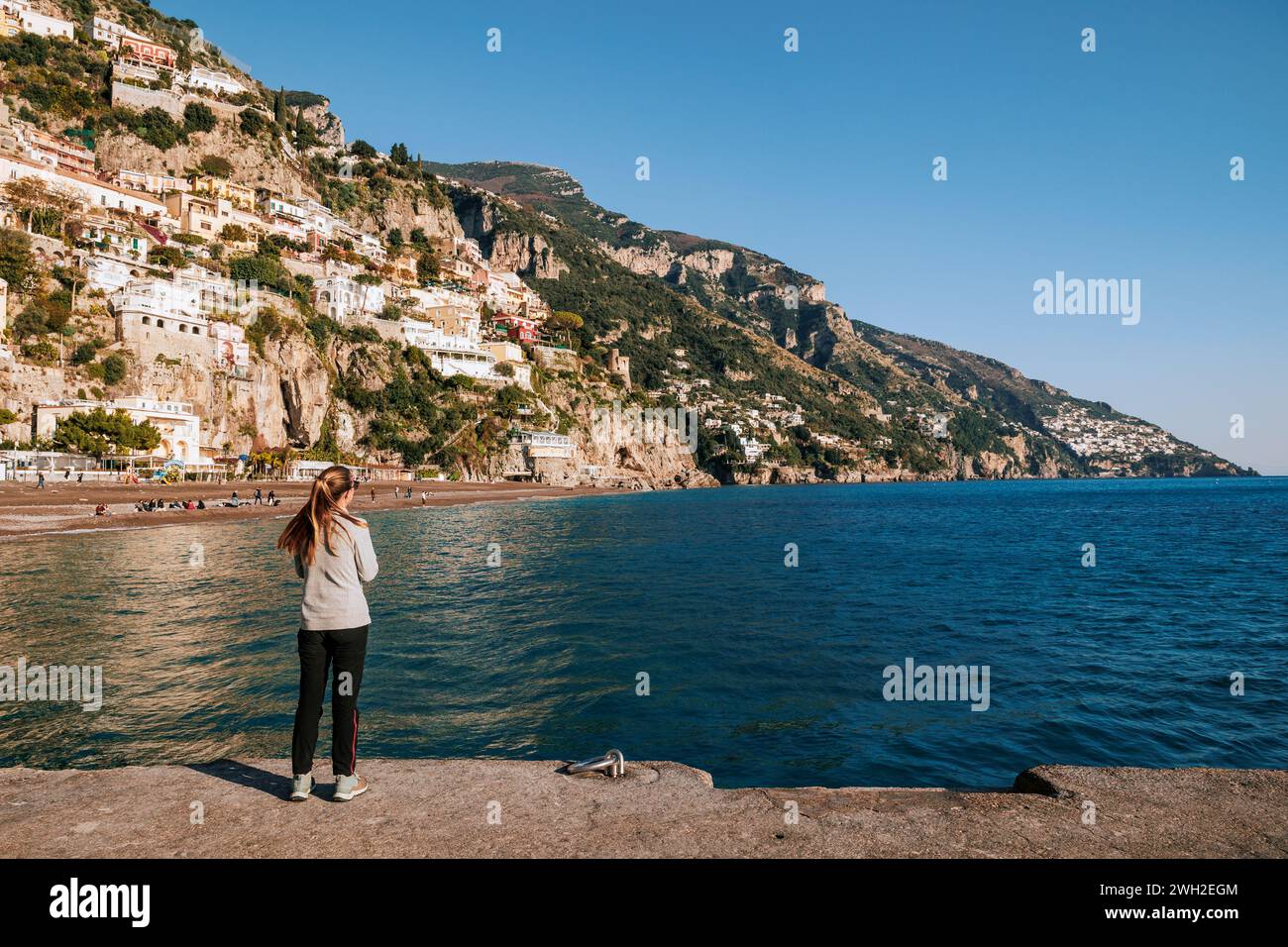 Exploring the south of Italy, travel to the Amalfi Coast region ...