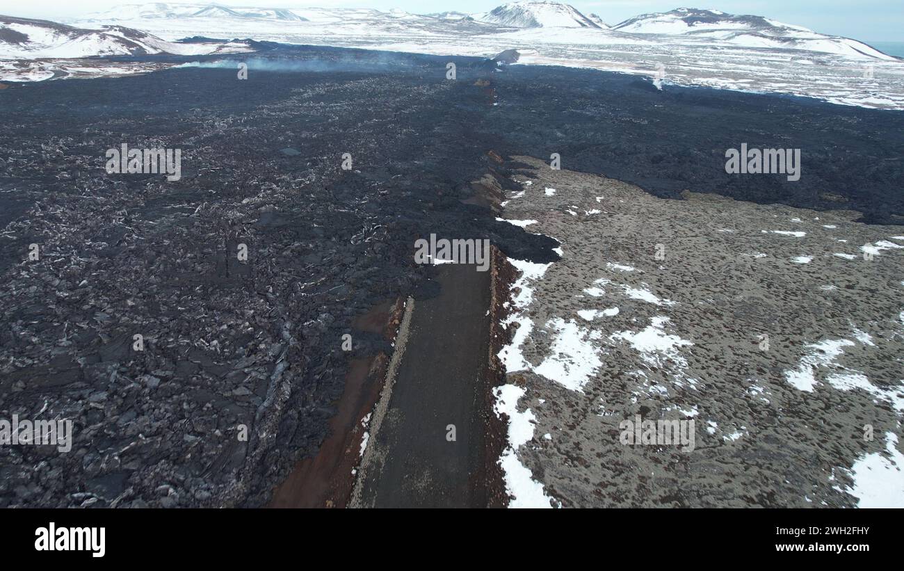 Iceland volcano eruption 2024 hires stock photography and images Alamy