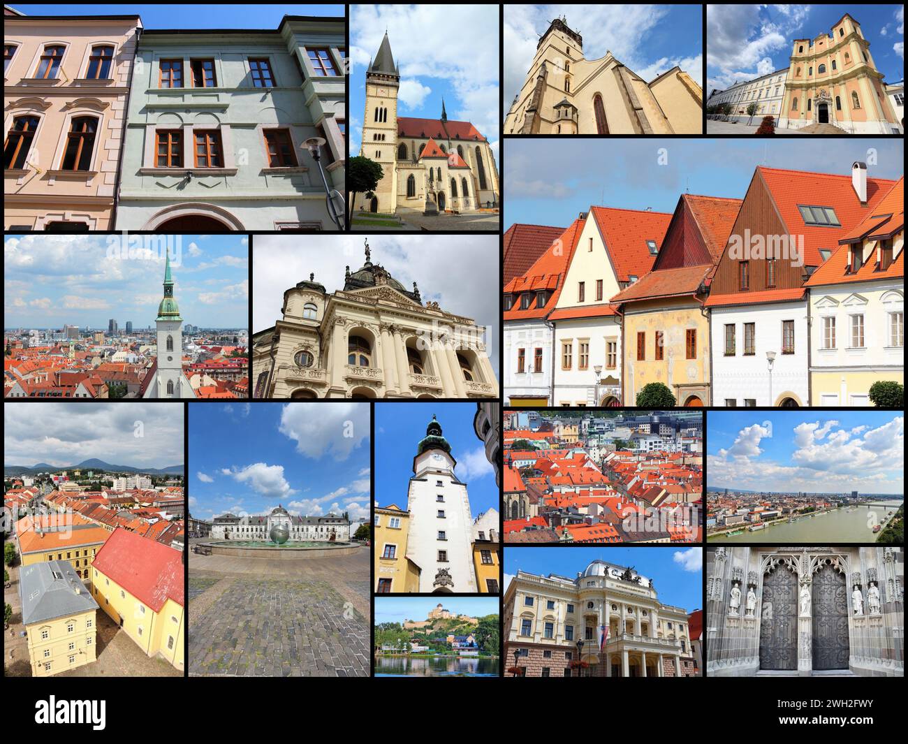slovakia-collage-photos-with-travel-places-including-bratislava