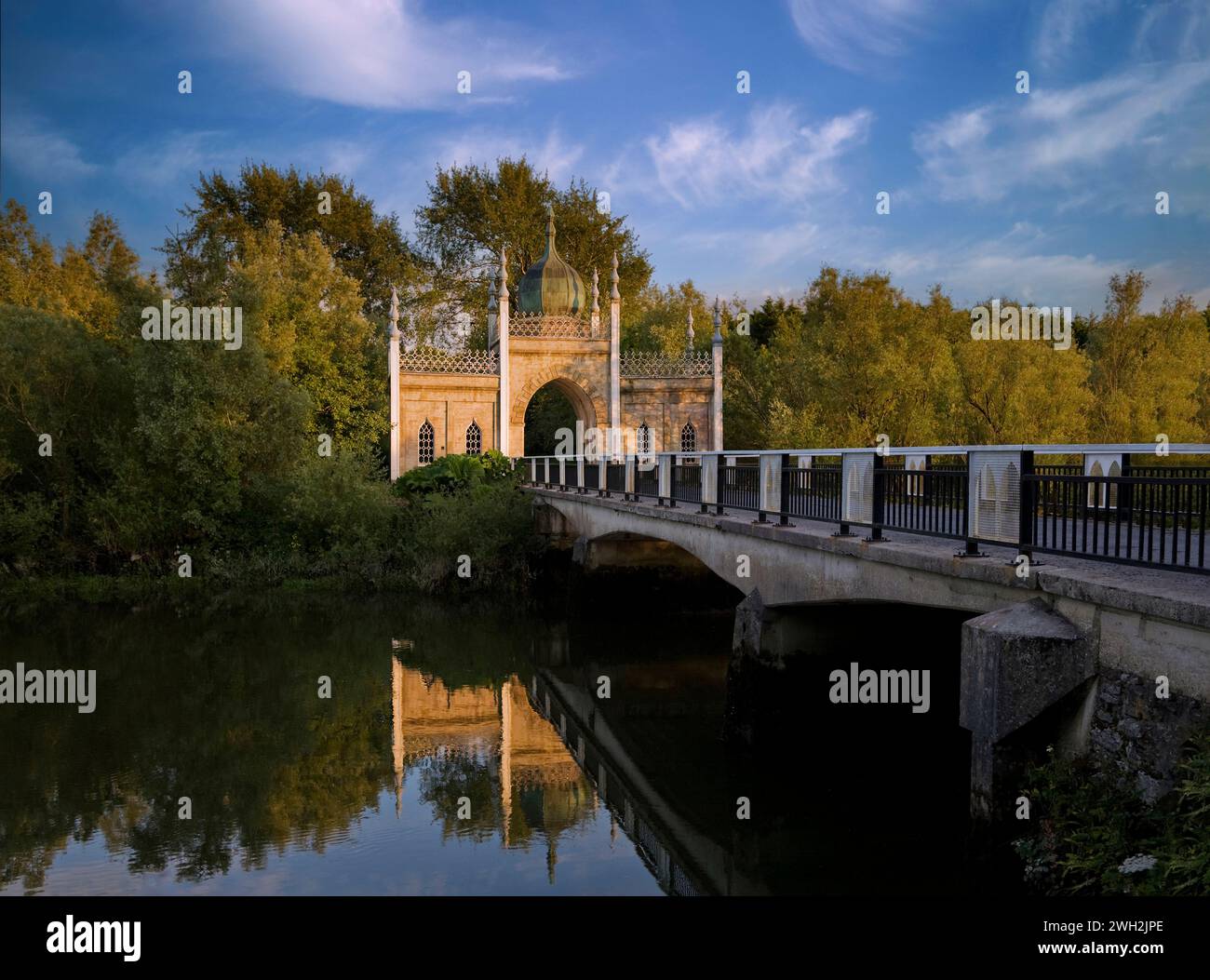 The IndoGothic Dromana Gate Lodge at the entrance to Villierstown, a