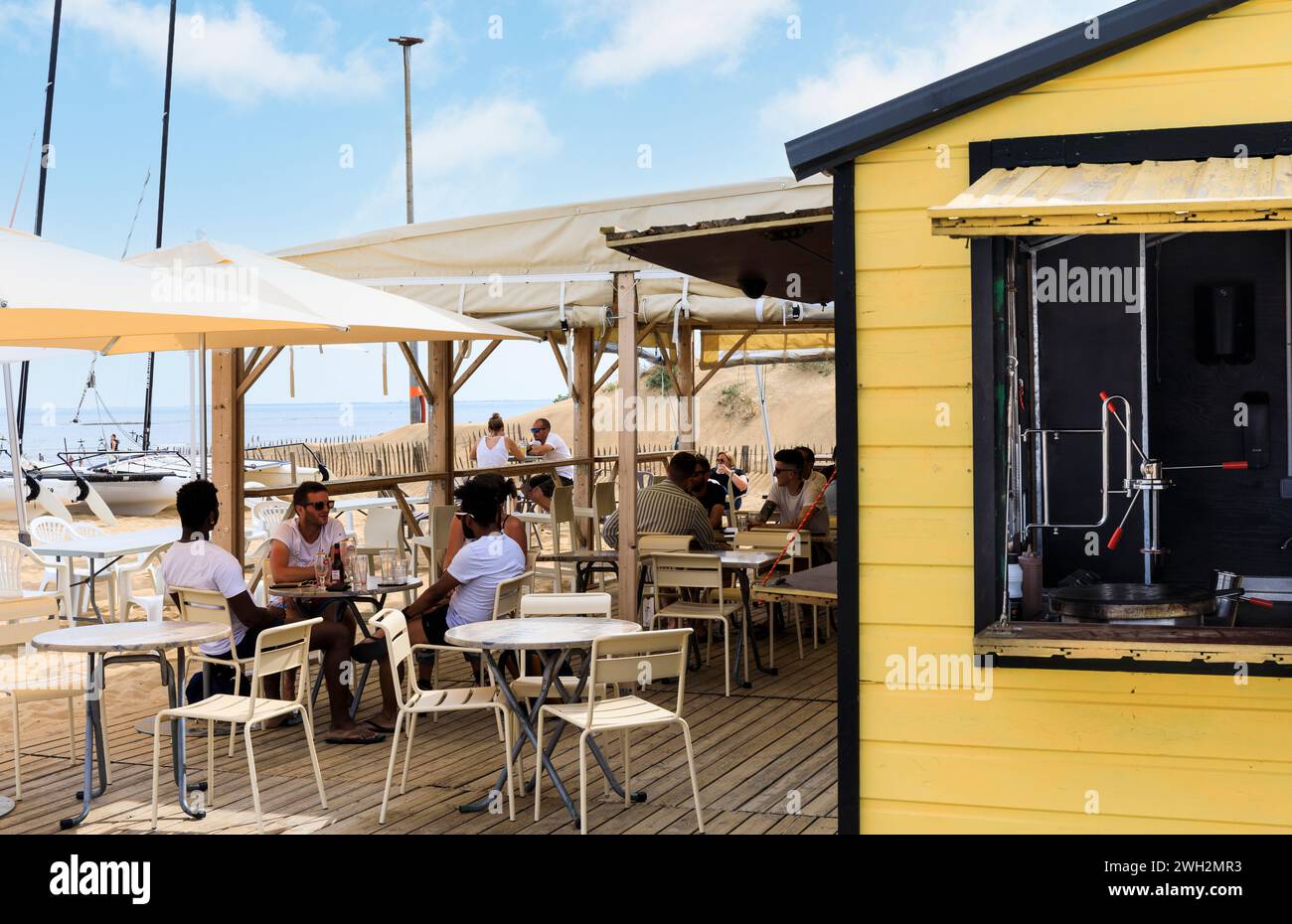 La Tranche sur Mer, France Stock Photo