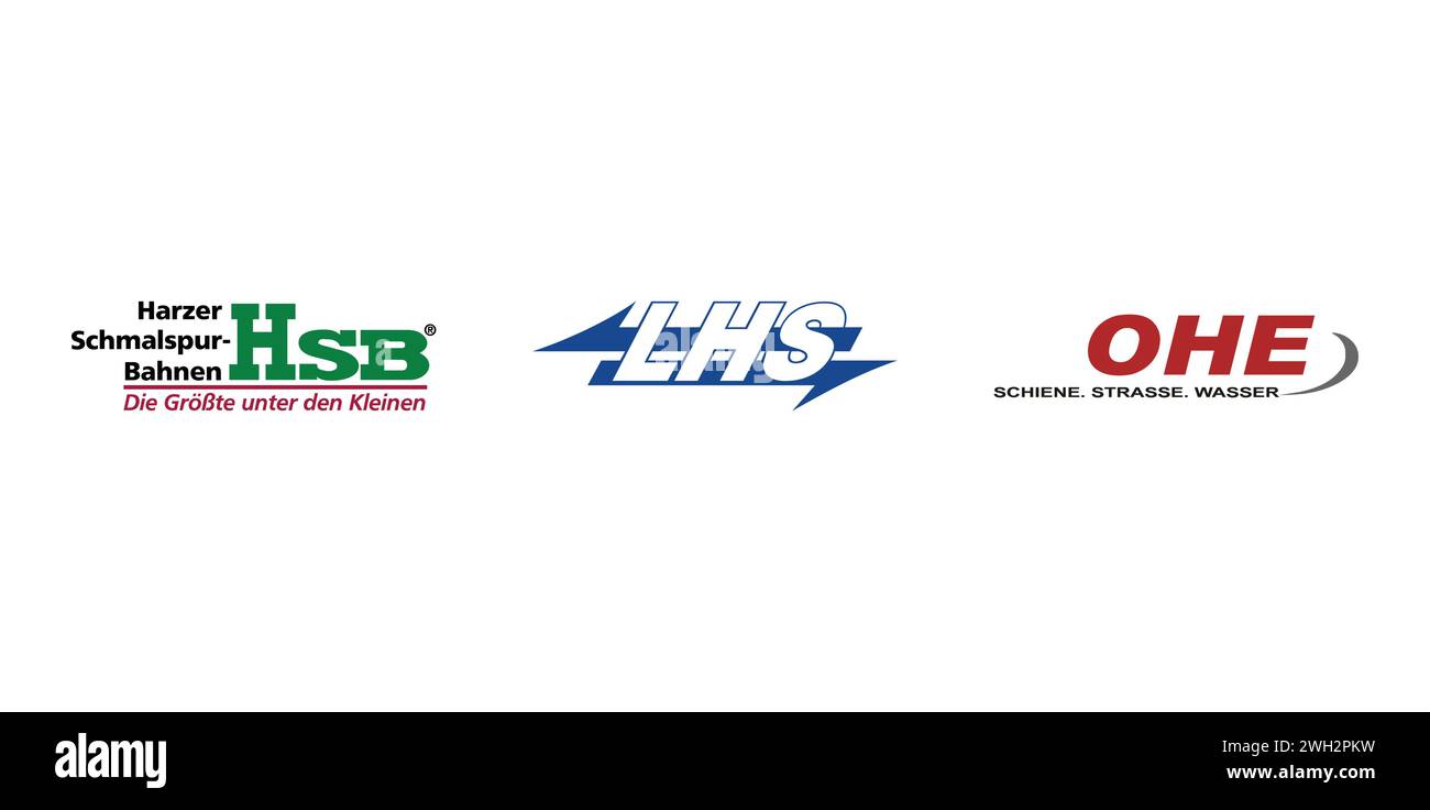 Harzer Schmalspurbahnen, Osthannoversche Eisenbahnen, PKP LHS ...