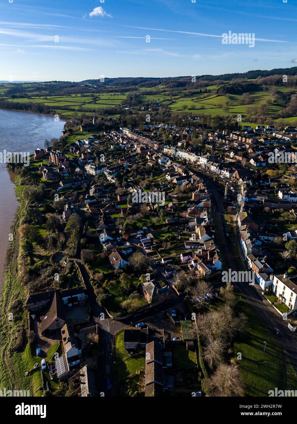 Newnham on Severn high street, Gloucestershire Stock Photo Alamy