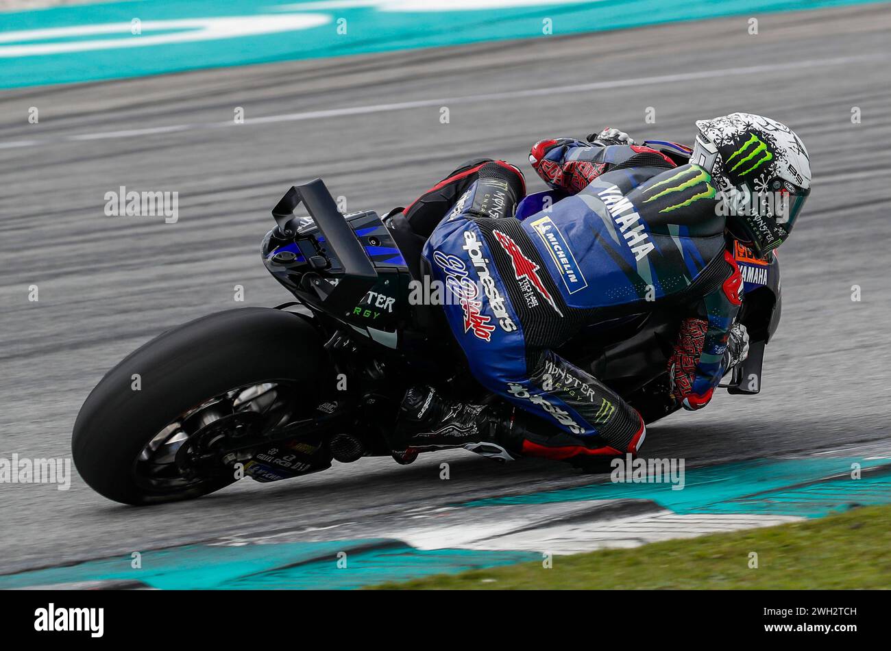 Kuala Lumpur, Malaysia. 07th Feb, 2024. French rider Fabio Quartararo