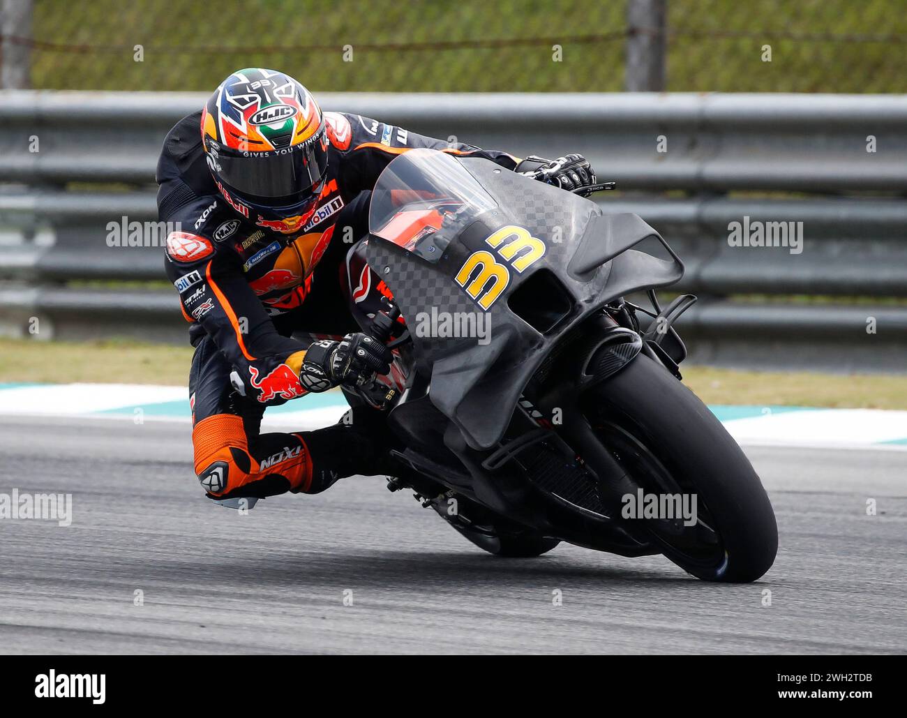 Kuala Lumpur, Malaysia. 07th Feb, 2024. South African rider Brad Binder