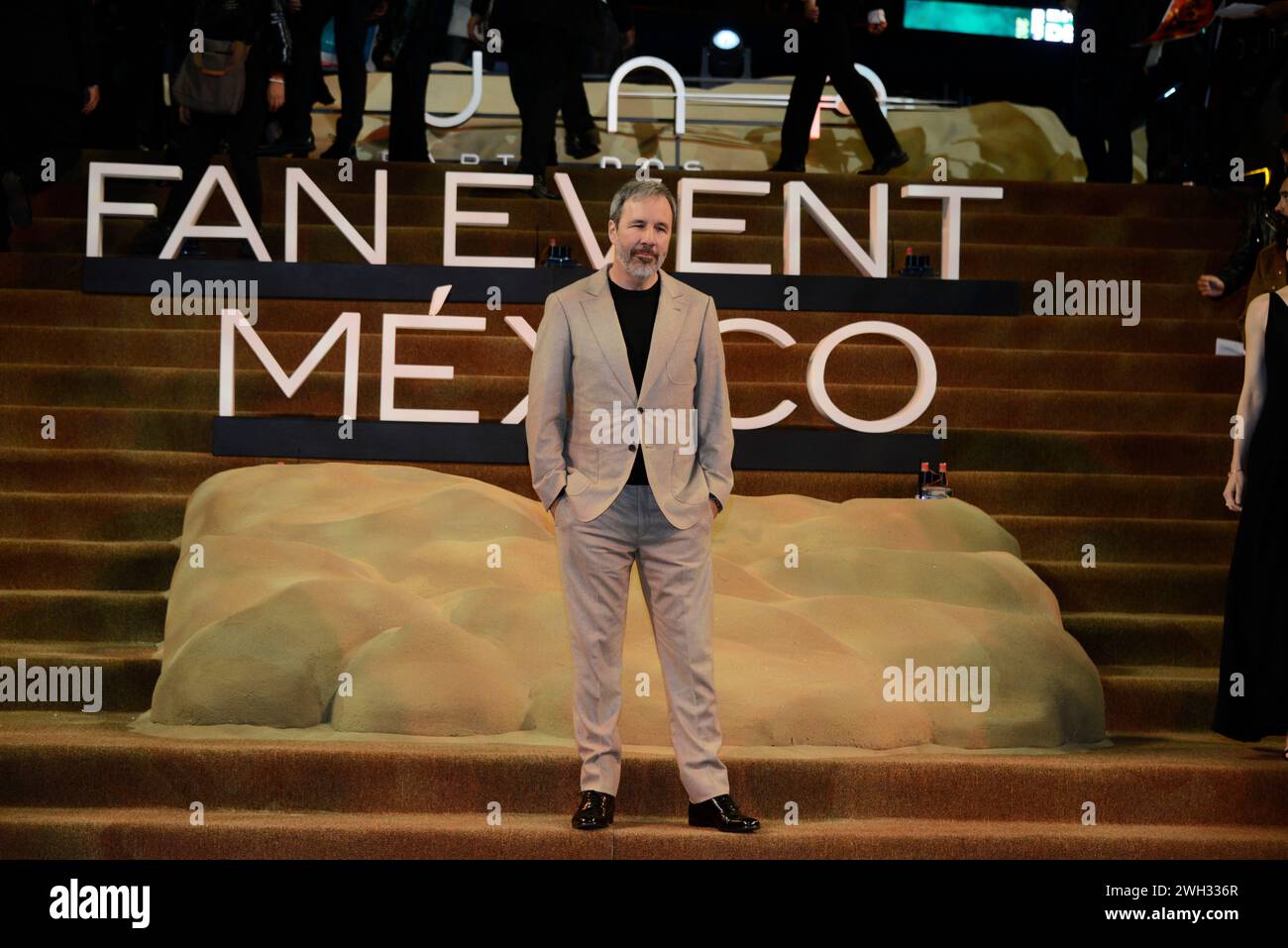 Mexico City, Mexico. 06th Feb, 2024. Director Denis Villeneuve is attending the red carpet of the Fan Event for the film Dune: Part Two at Auditorio Nacional in Mexico City, Mexico, on February 6, 2024. (Photo by Carlos Tischler/Eyepix Group) Credit: NurPhoto SRL/Alamy Live News Stock Photo