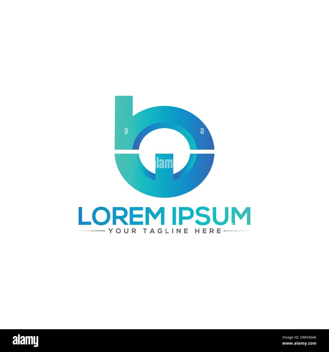BW Logo Design. Creative and Modern BW Logo Design Stock Vector Image ...