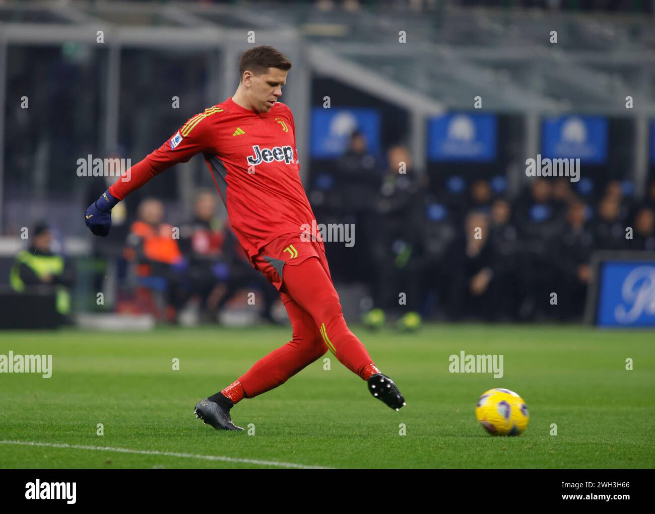 Wojciech szczesny of juventus seen in action during the match between