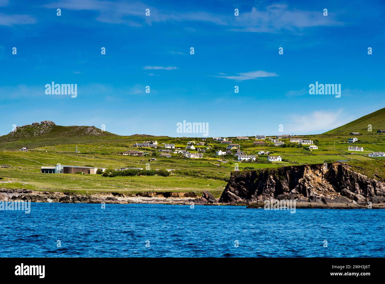 Blasket Islands centre, Dingle Peninsula, County Kerry, Ireland Stock Photo
