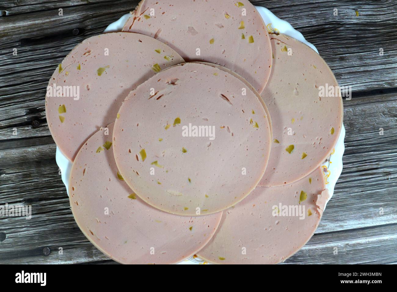 Lunch meats, cold cuts, luncheon cooked sliced cold delicatessens deli