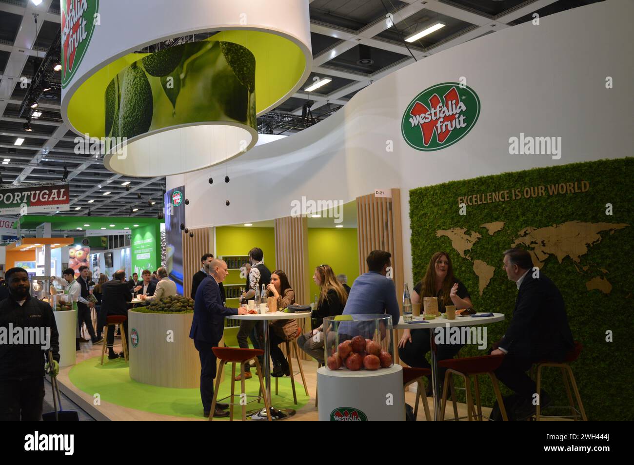Berlin, Germany February 7, 2025 Fruit Logistica 2025 trade fair