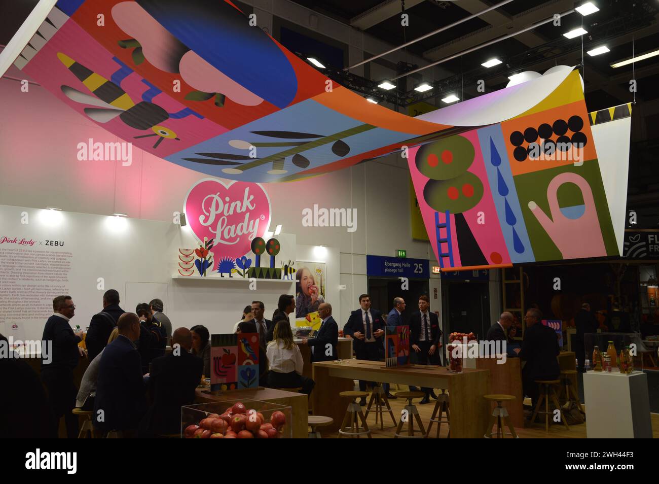 Berlin, Germany February 7, 2025 Fruit Logistica 2025 trade fair