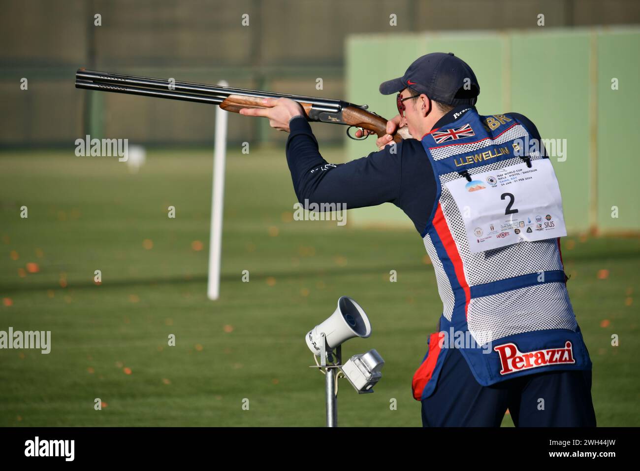 Great Britain's Ben Llewellin takes silver ISSF World Cup Cairo 2024
