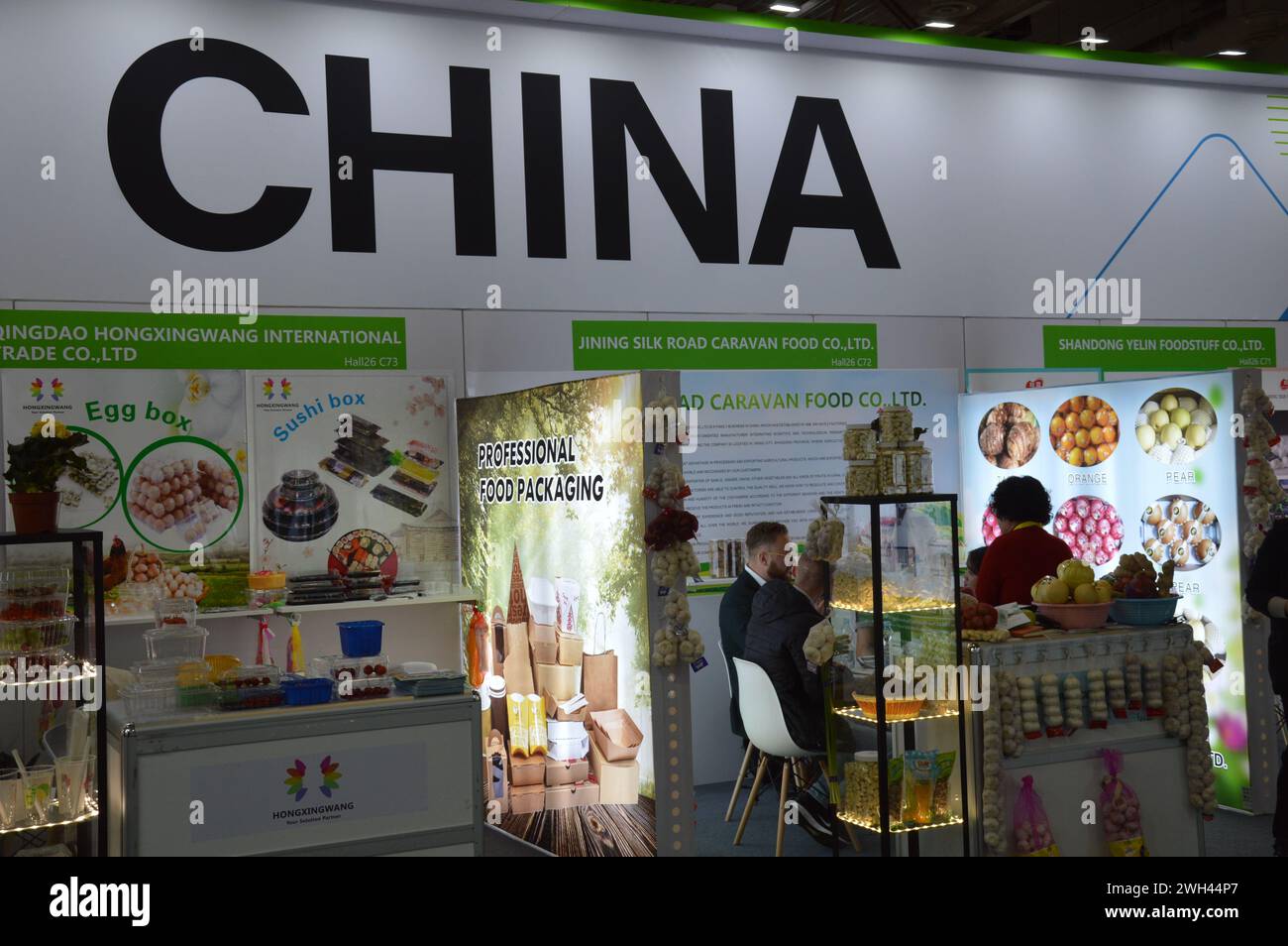 Berlin, Germany February 7, 2024 Fruit Logistica 2024 trade fair