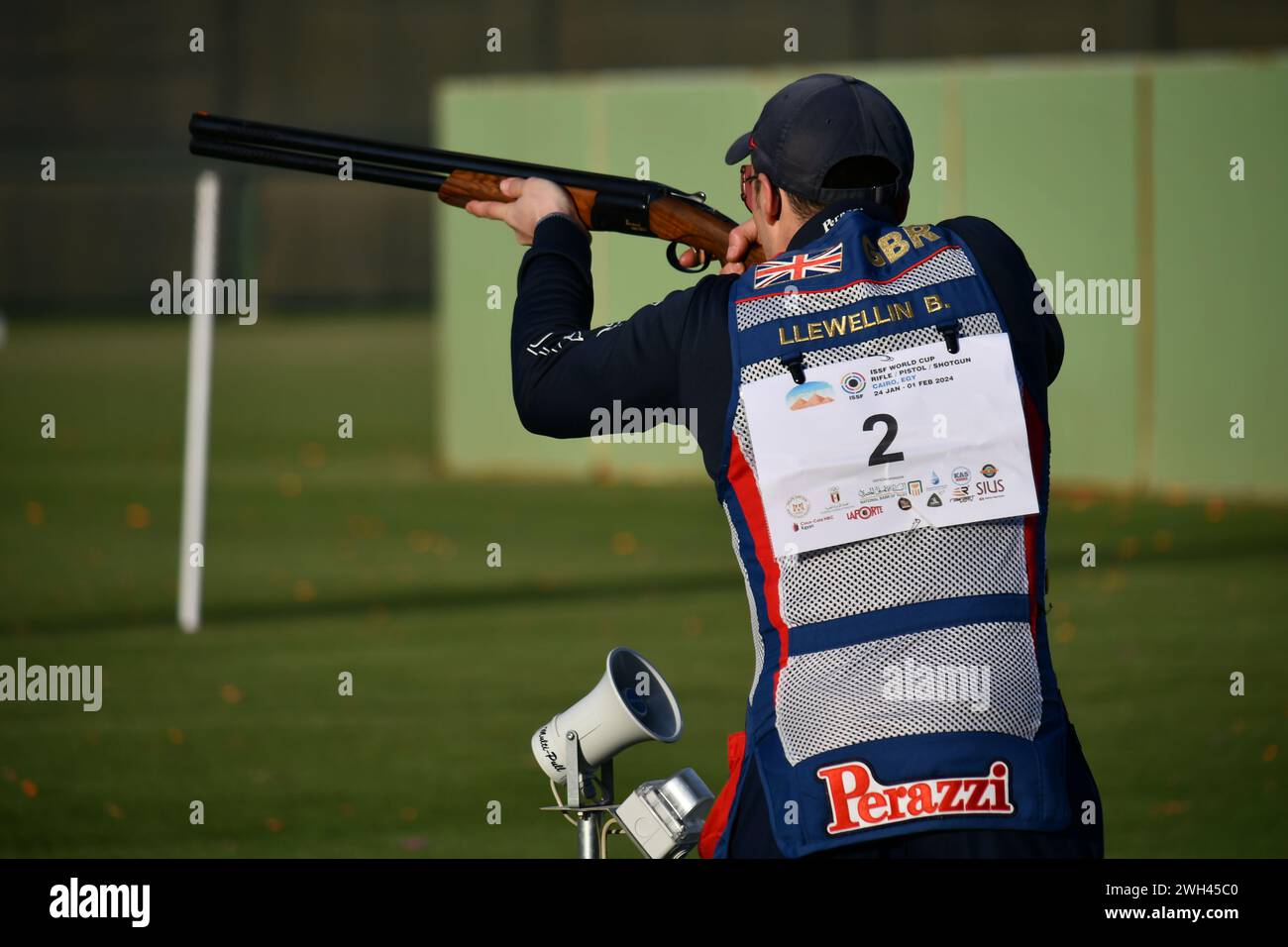 Great Britain's Ben Llewellin takes silver ISSF World Cup Cairo 2024
