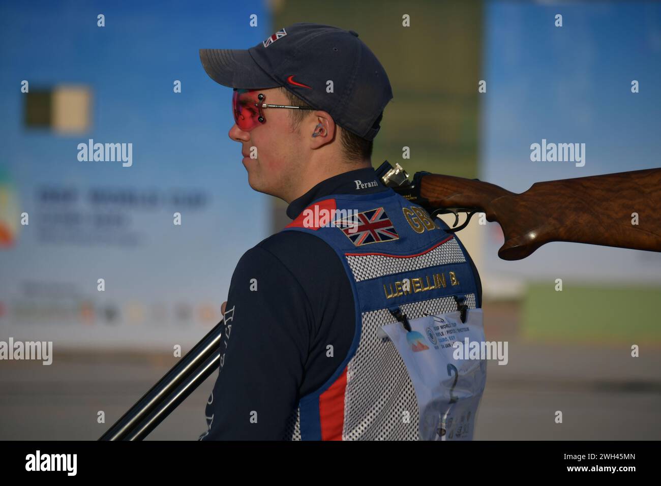 Great Britain's Ben Llewellin takes silver ISSF World Cup Cairo 2024