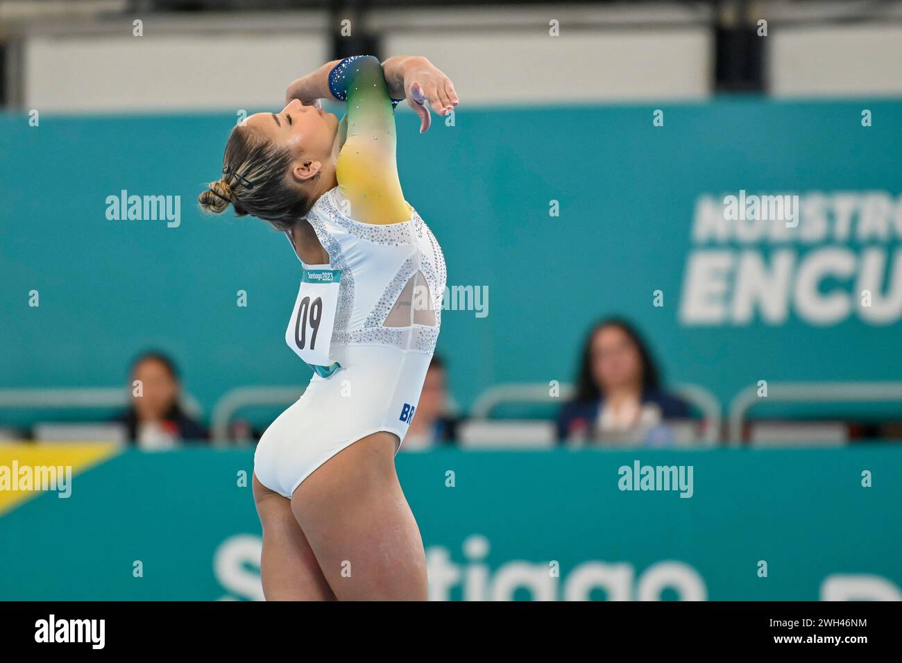Santiago, Chile, October 23, 2023, Flavia Saraiva (BRA) during