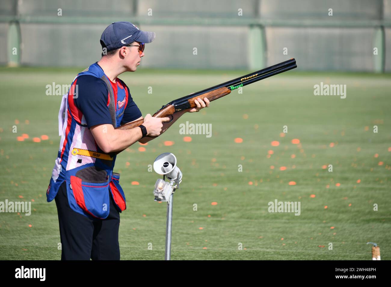 Great Britain's Ben Llewellin takes silver ISSF World Cup Cairo 2024