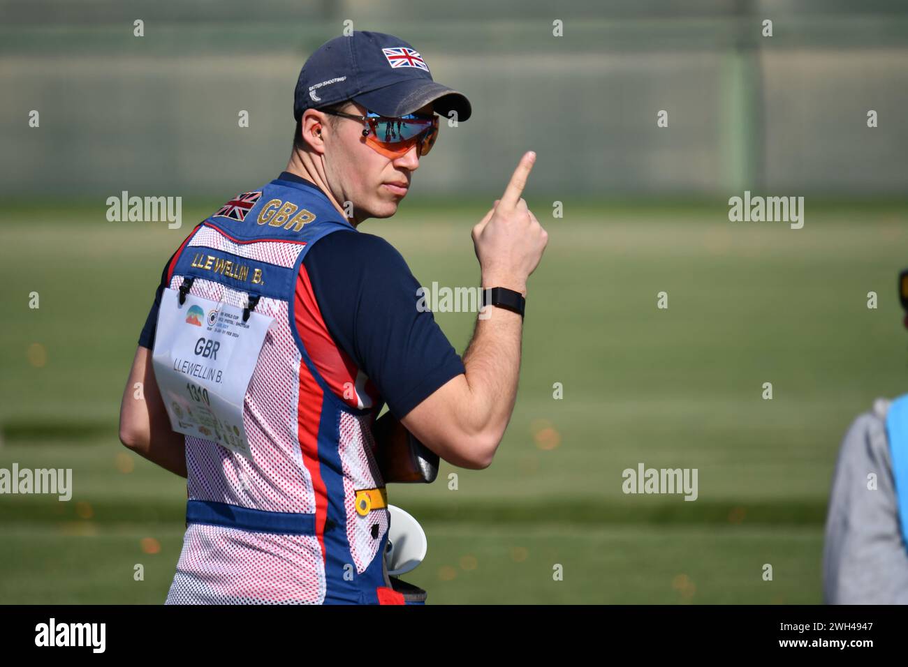 Great Britain's Ben Llewellin takes silver ISSF World Cup Cairo 2024