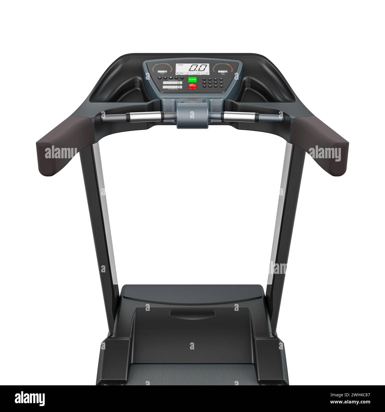 Walking Treadmill view from inside 3D rendering isolated on white background Stock Photo Alamy