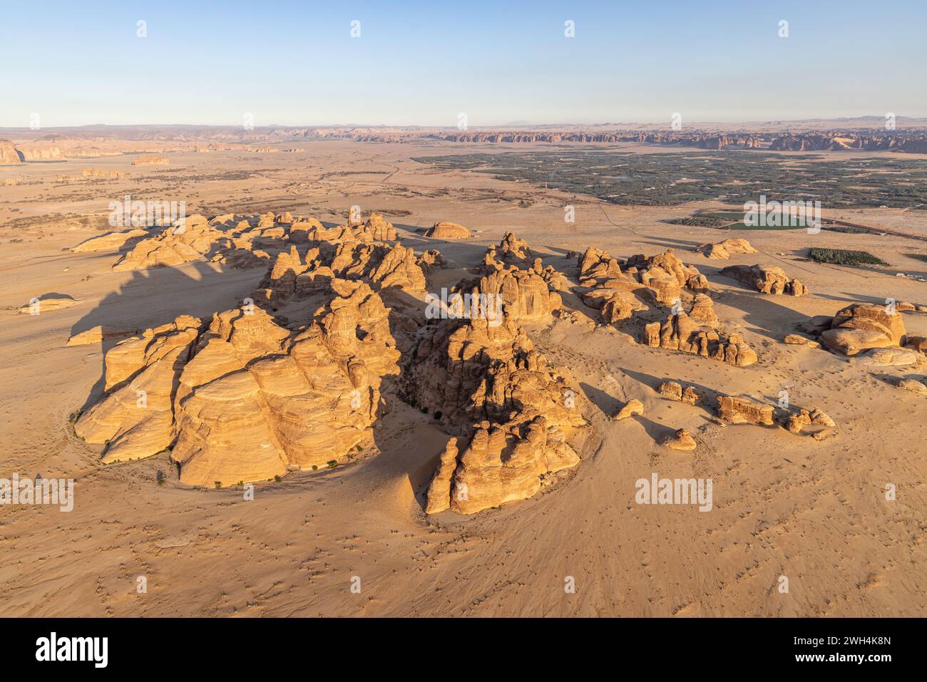 Middle East, Saudi Arabia, Medina, Al-Ula. Rock formations in the Saudi ...