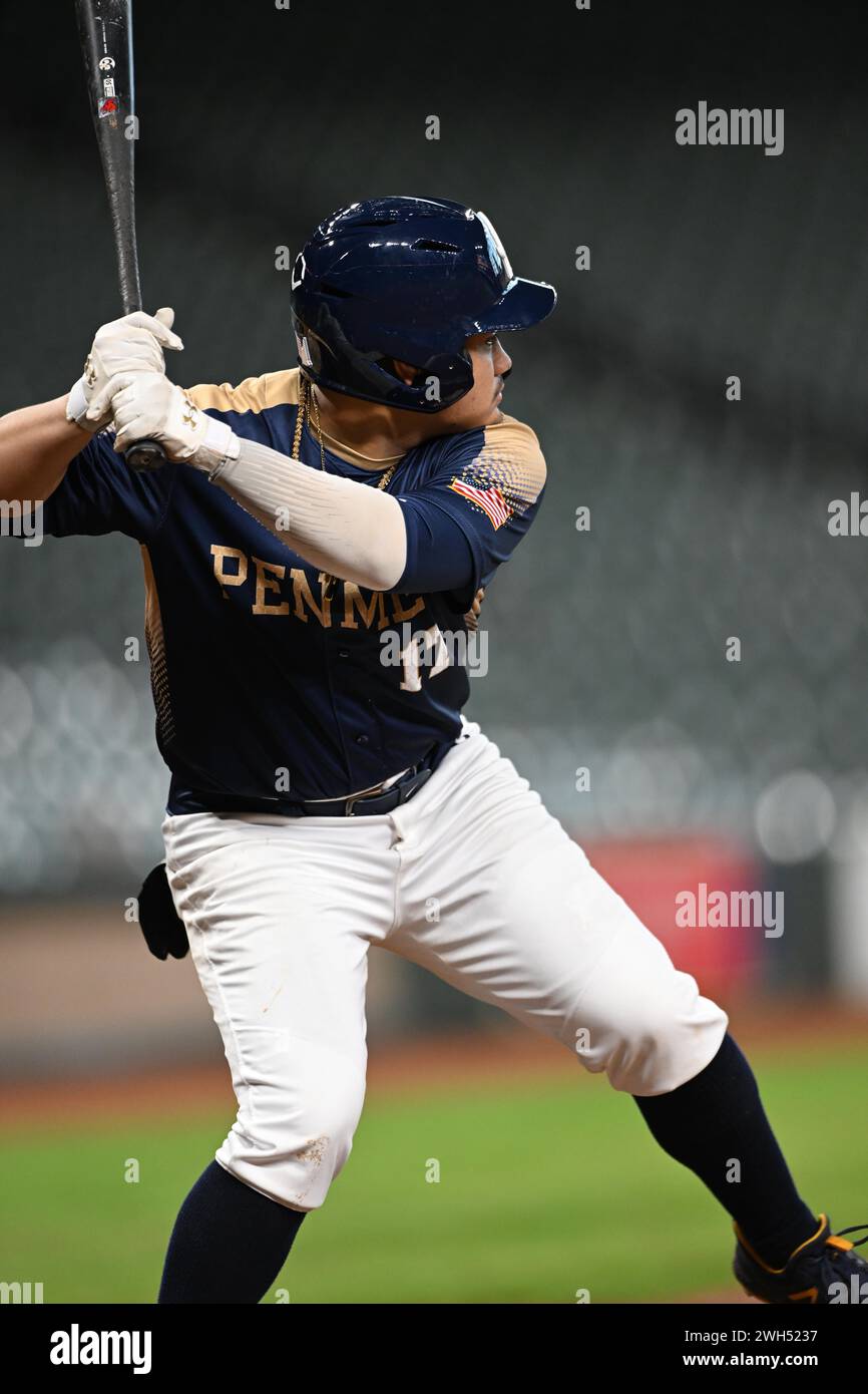 Southern New Hampshire Penmen IF Dyrenson Wouters (17) during the