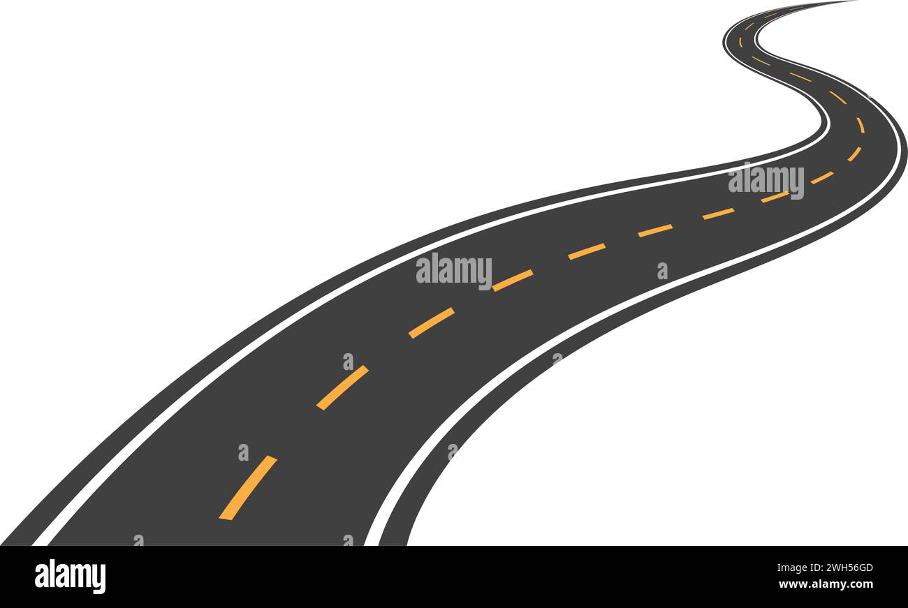 Pathway vector vectors Cut Out Stock Images & Pictures - Alamy