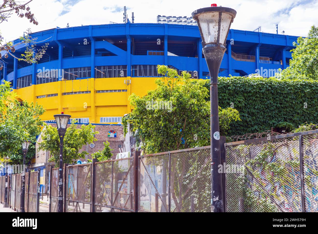 La Boca football stadium, Buenos Aires, Argentina, Monday, November 13, 2023. Photo: David Rowland / One-Image.com Stock Photo