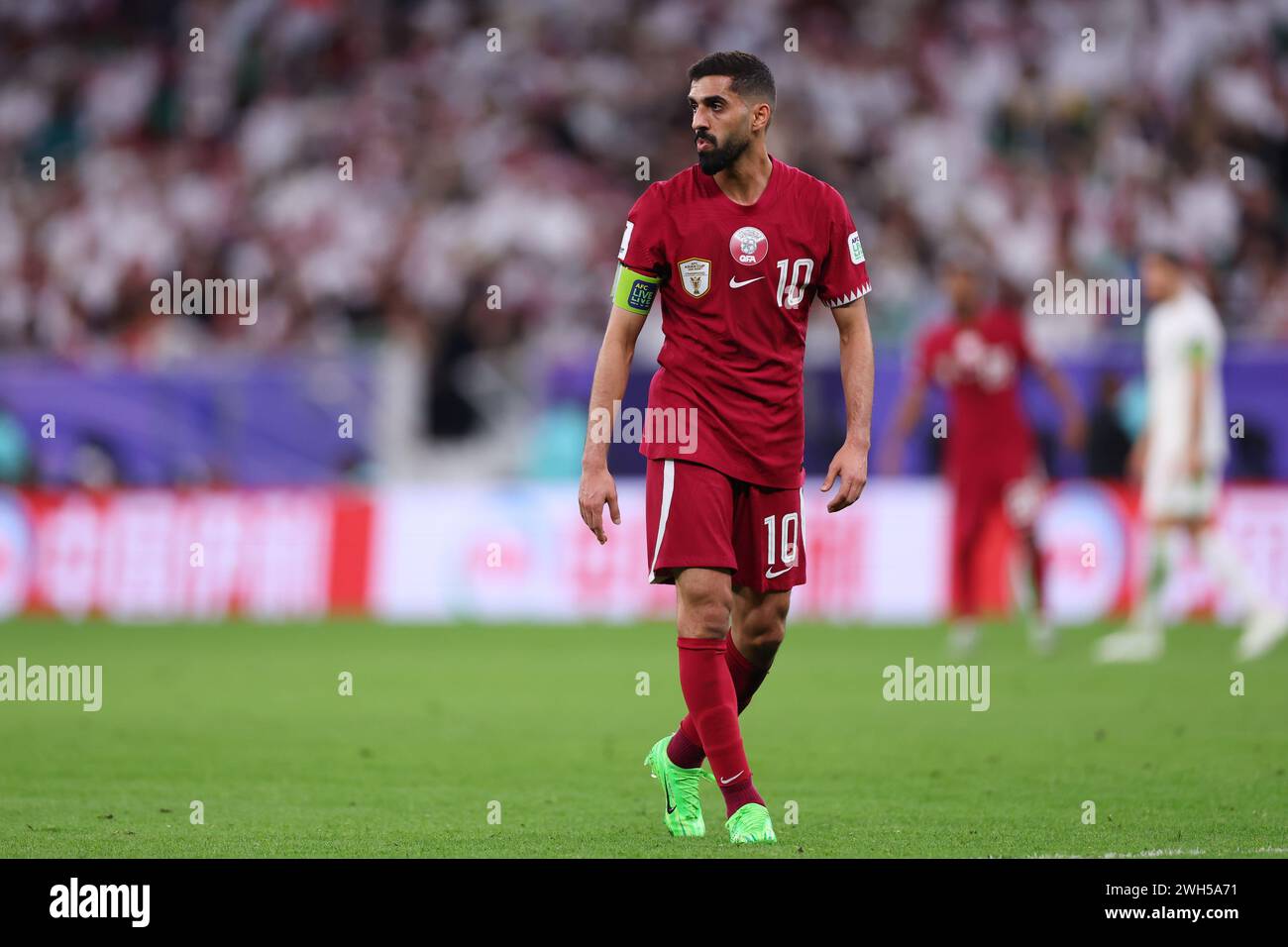 Doha Qatar 7th Feb 2024 Hassan Al Haydos QAT Football Soccer doha-qatar-7th-feb-2024-hassan-al-haydos-qat-football-soccer