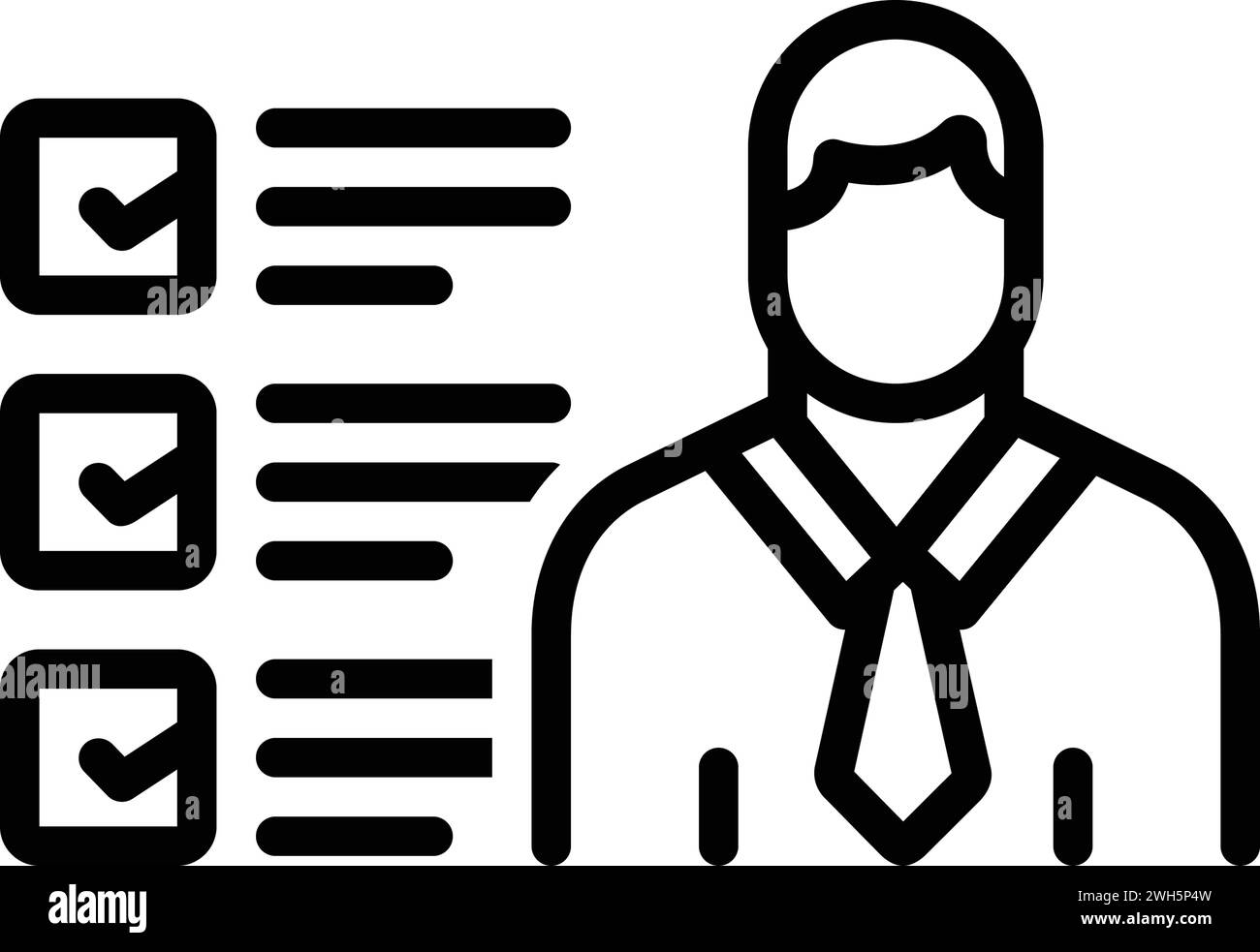 Role description Stock Vector Images - Alamy