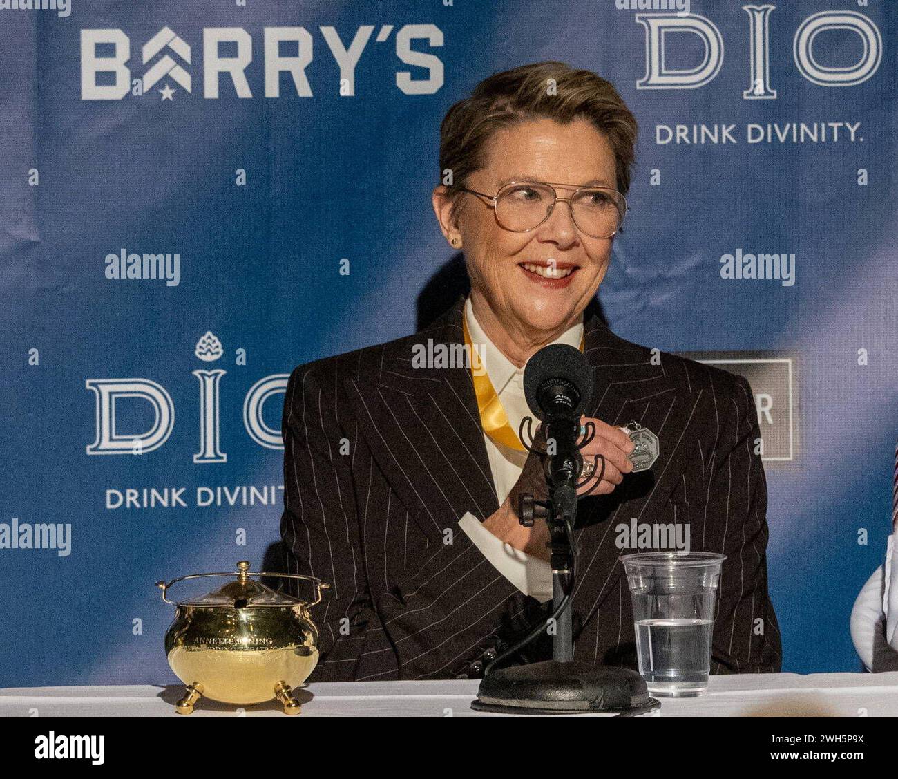 Annette Bening is honored at Hasty Pudding Theatricals Woman of the Year Ceremony and Roast on February 06, 2024 in Cambridge, Massachusetts Annette Bening is honored at Hasty Pudding Theatricals Woman of the Year Ceremony and Roast on February 06, 2024 in Cambridge, Massachusetts Cambridge MA Copyright: xx Stock Photo