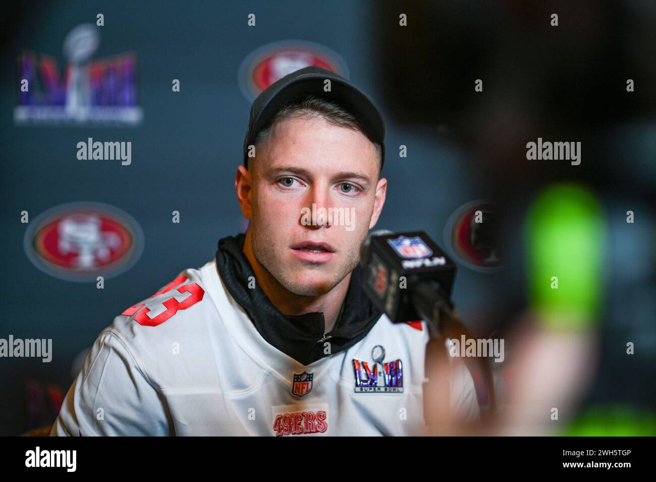 Christian mccaffrey 49ers 2024 hires stock photography and images Alamy