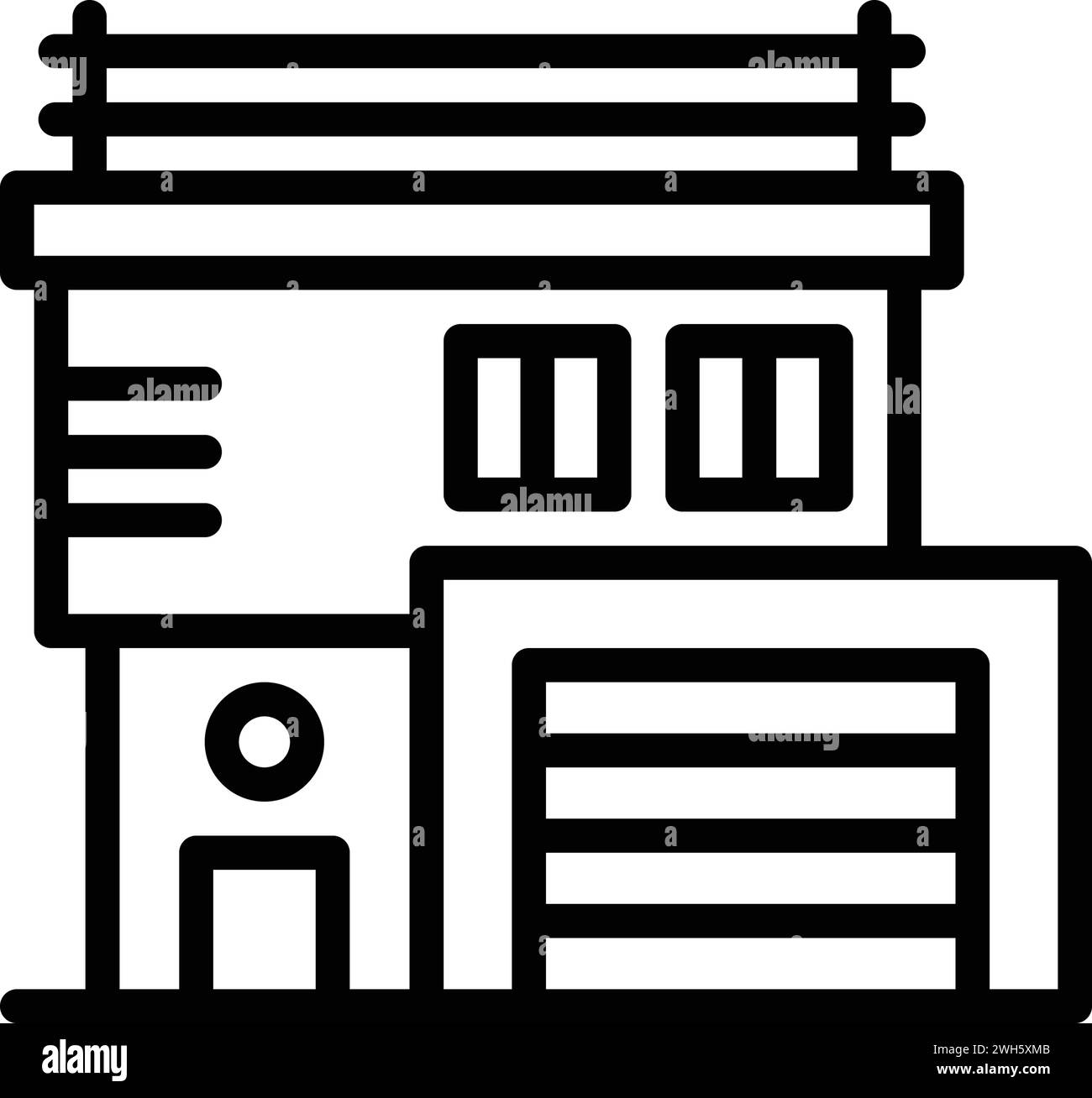 Icon for exterior,outer Stock Vector Image & Art - Alamy