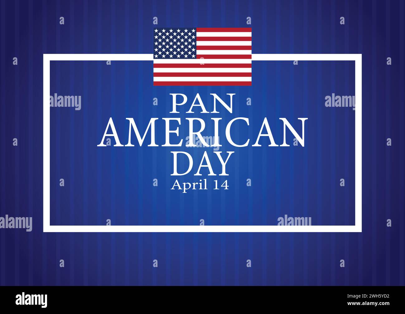 Pan american day vector illustration april 14 holiday concept