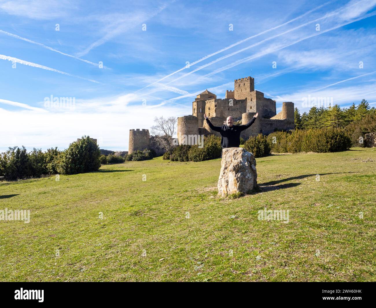 Loarre Castle Romanesque medieval Romanesque defensive fortification ...