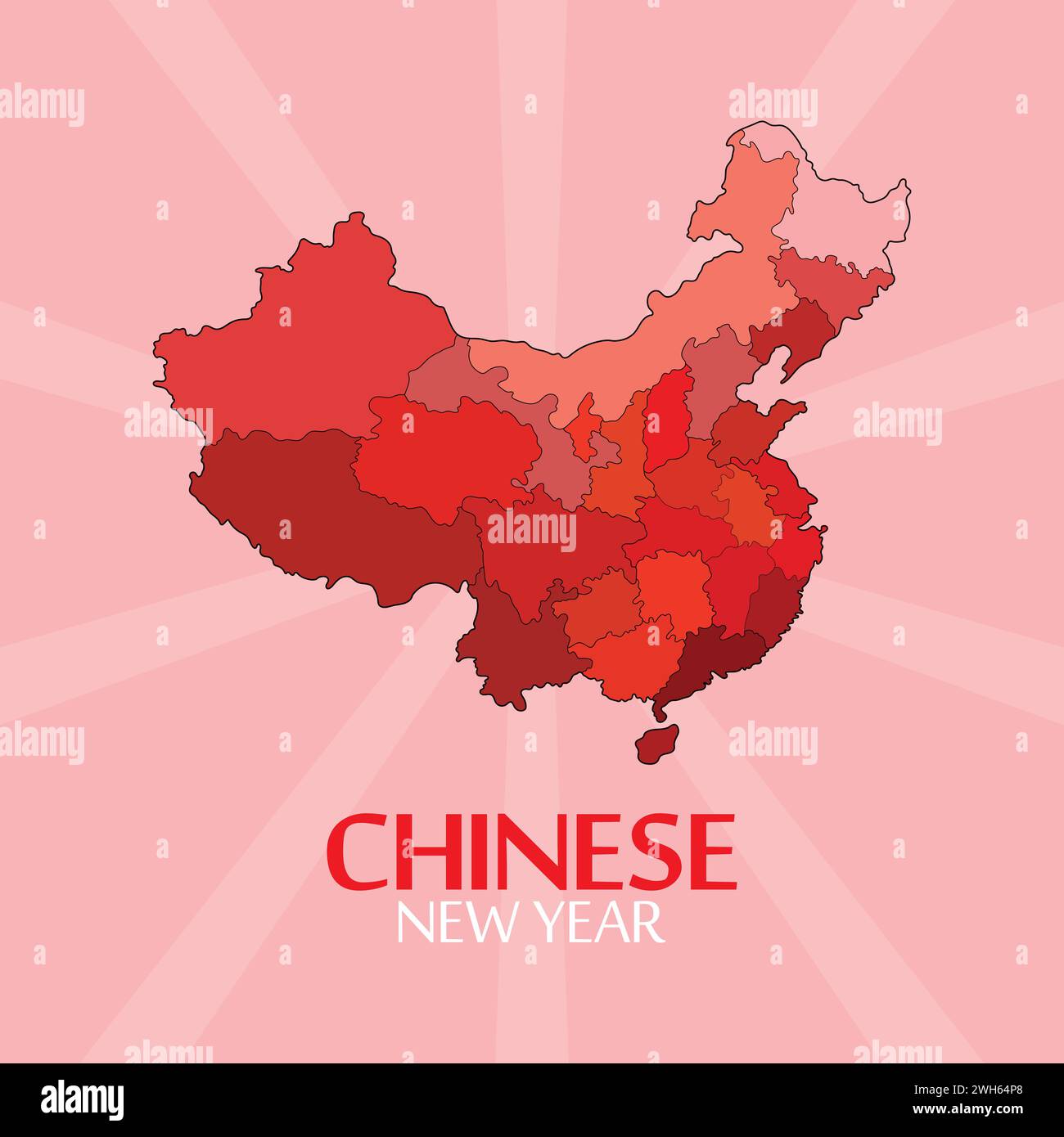 Chinese New Year Illustration Vector Icon Chinese Year Icon Vector Stock Vector