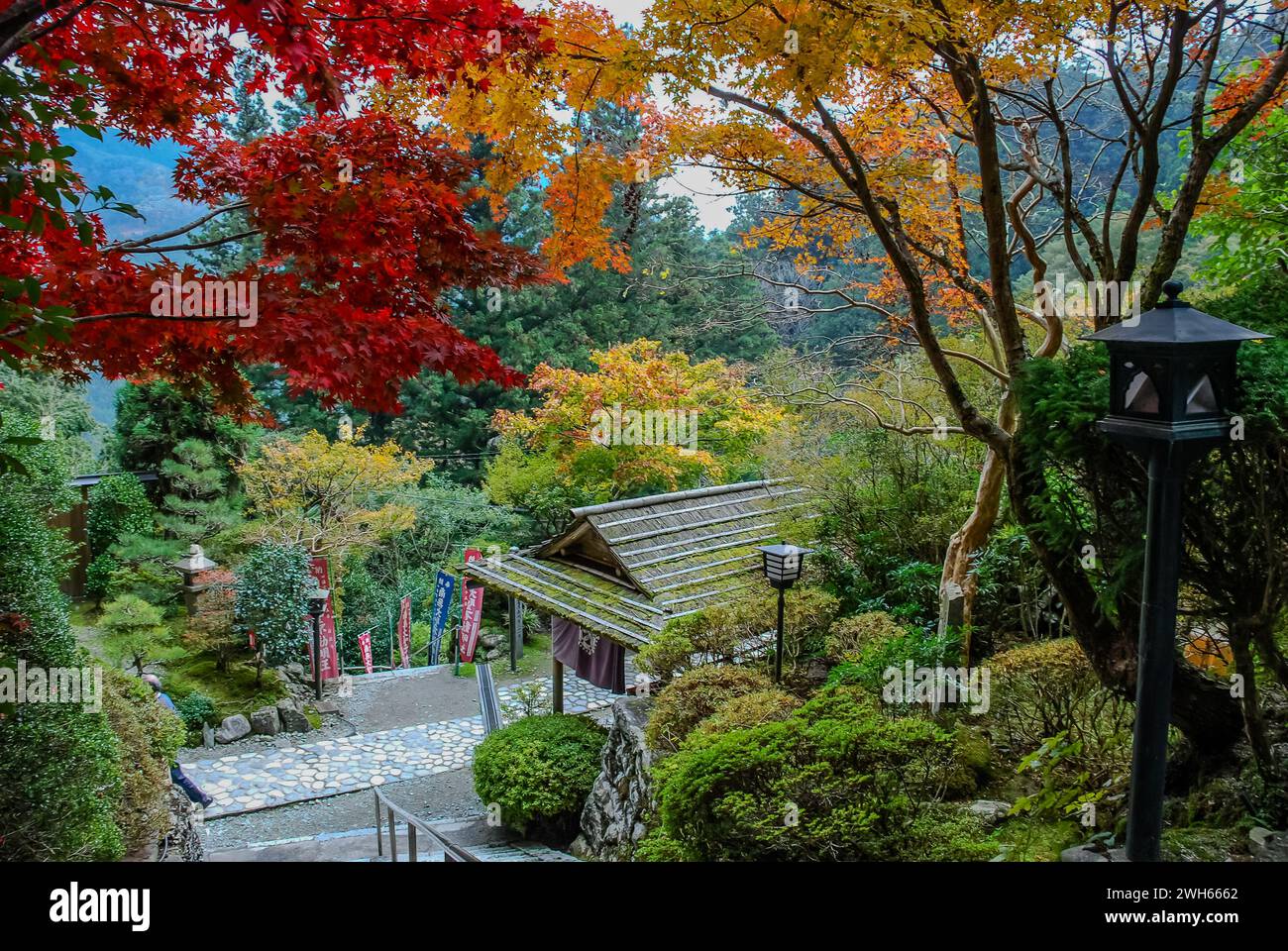 Buddhist pilgrimage to the 88 temples of Shikoku Stock Photo - Alamy