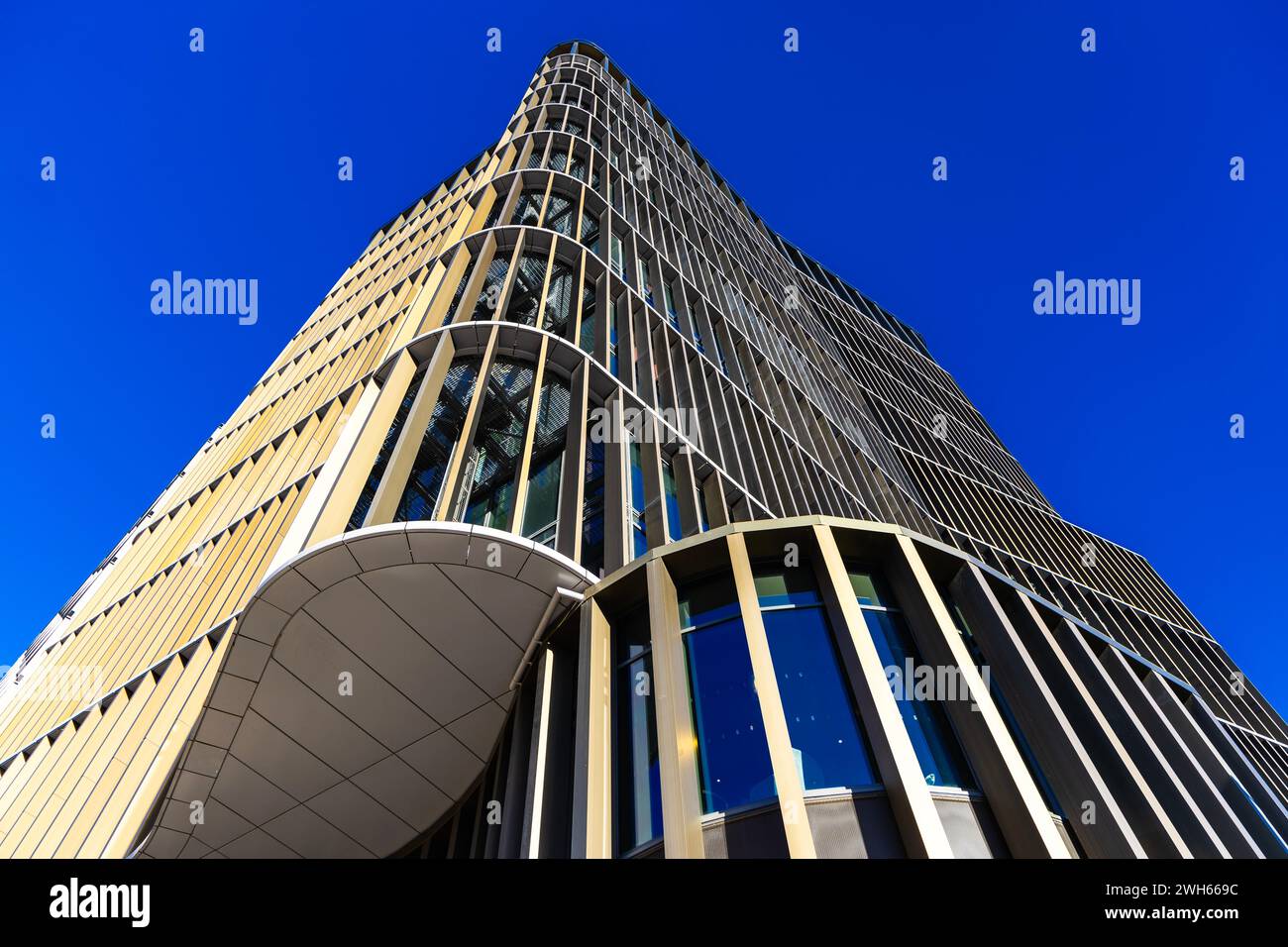 Exterior of The Gantry London hotel, Stratford, London, England Stock Photo