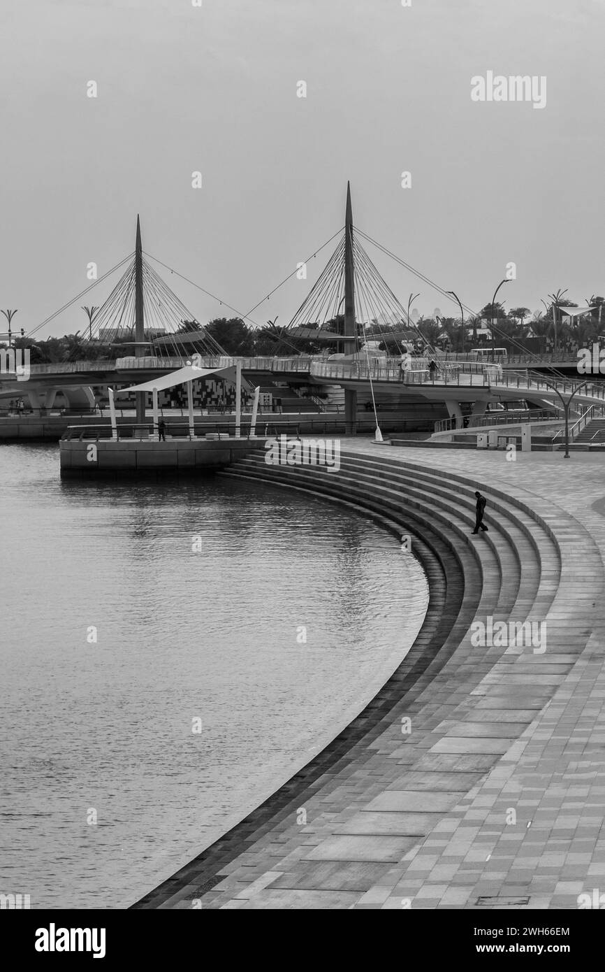 Doha qatar buildings lusail Black and White Stock Photos & Images Alamy