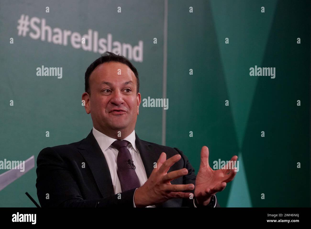Taoiseach Leo Varadkar delivers the keynote address at the Shared