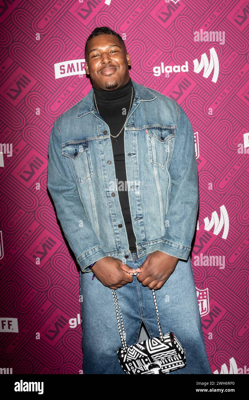 Las Vegas, NV, USA. 7th Feb, 2024. Ryan Russell at 'A Night of Pride ...